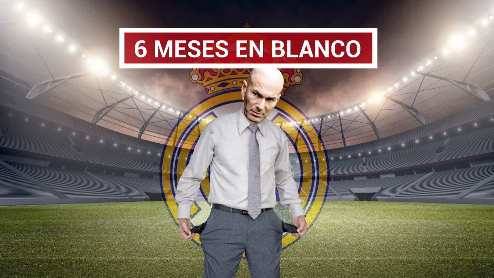 Zidane prometió un cambio que no ha llegado