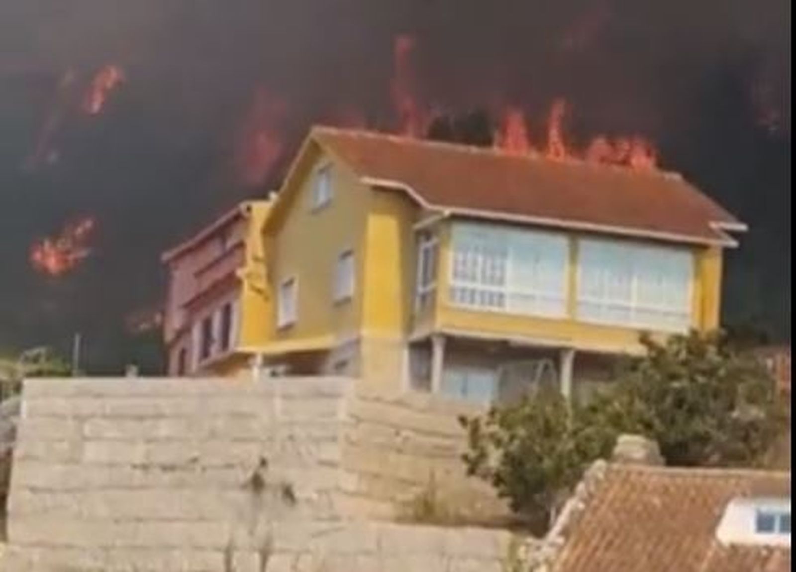 Incendio de Moaña