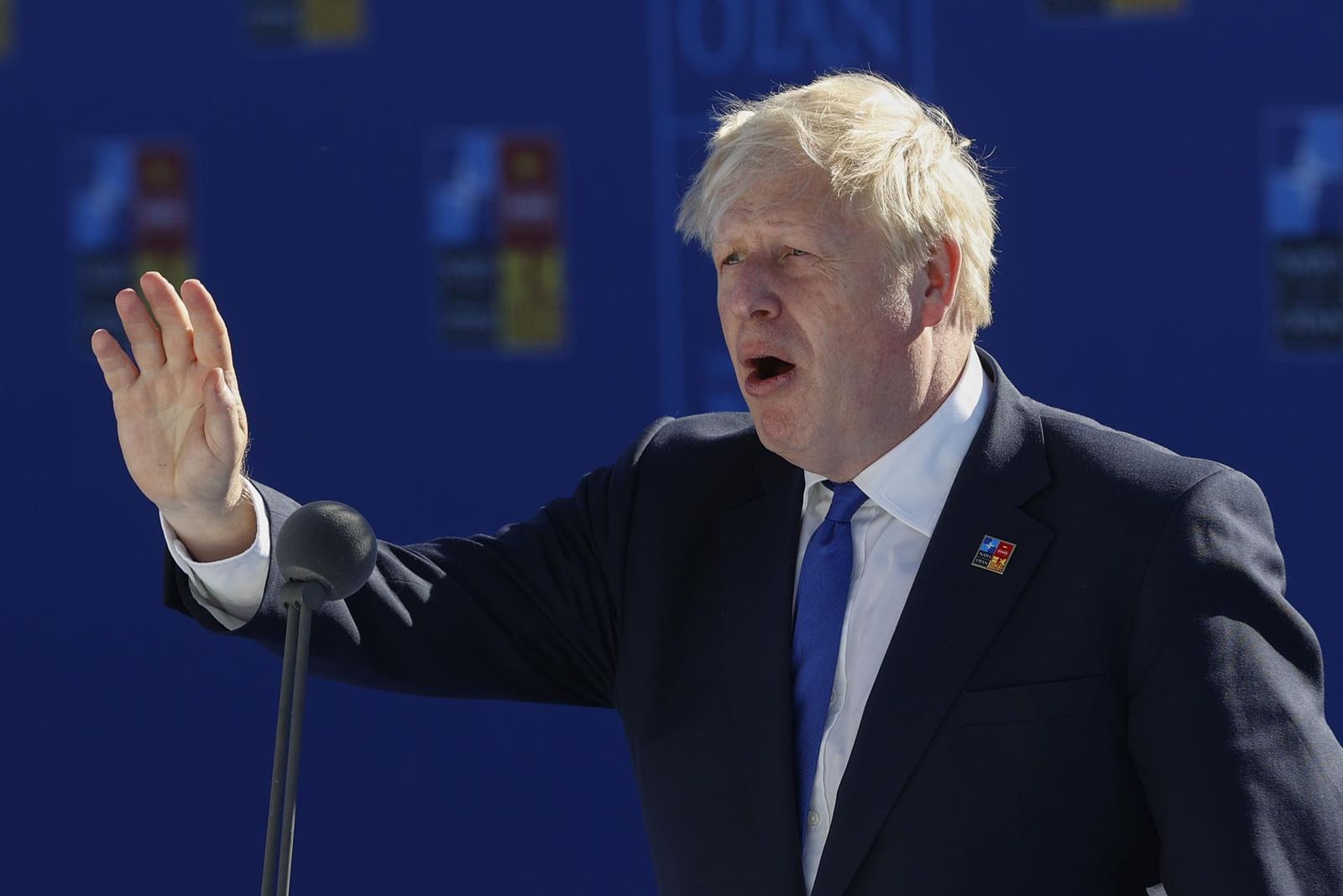 El primer ministro del Reino Unido, Boris Johnson