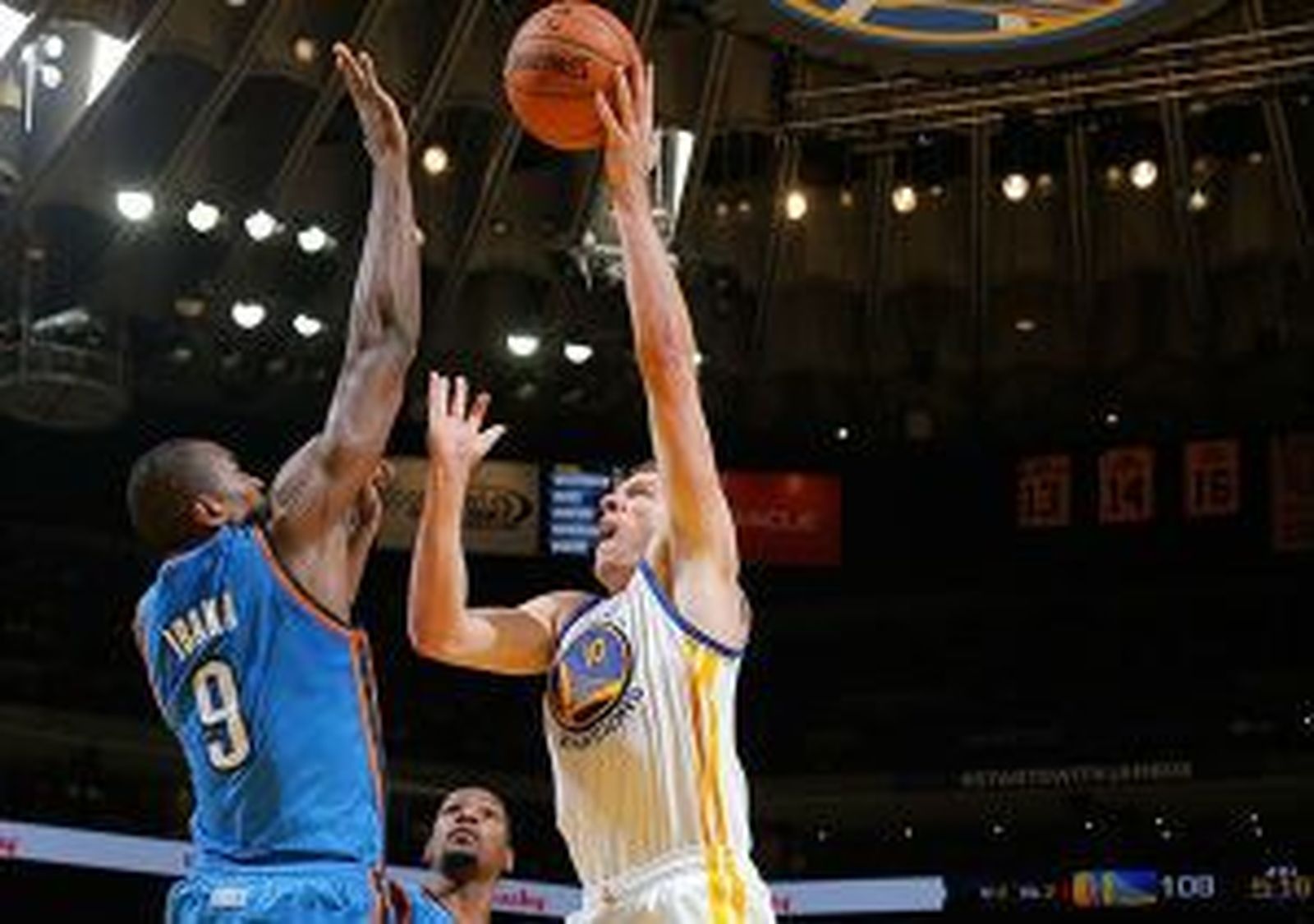 Partido enorme de Ibaka en la derrota de los Thunder