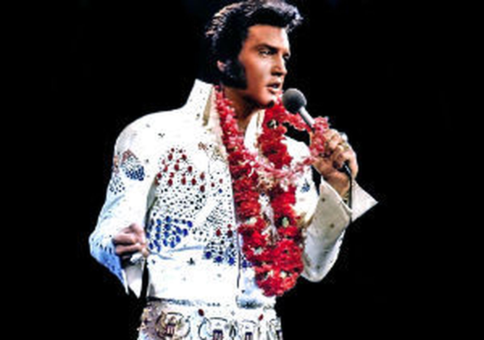 Elvis Presley, en concierto