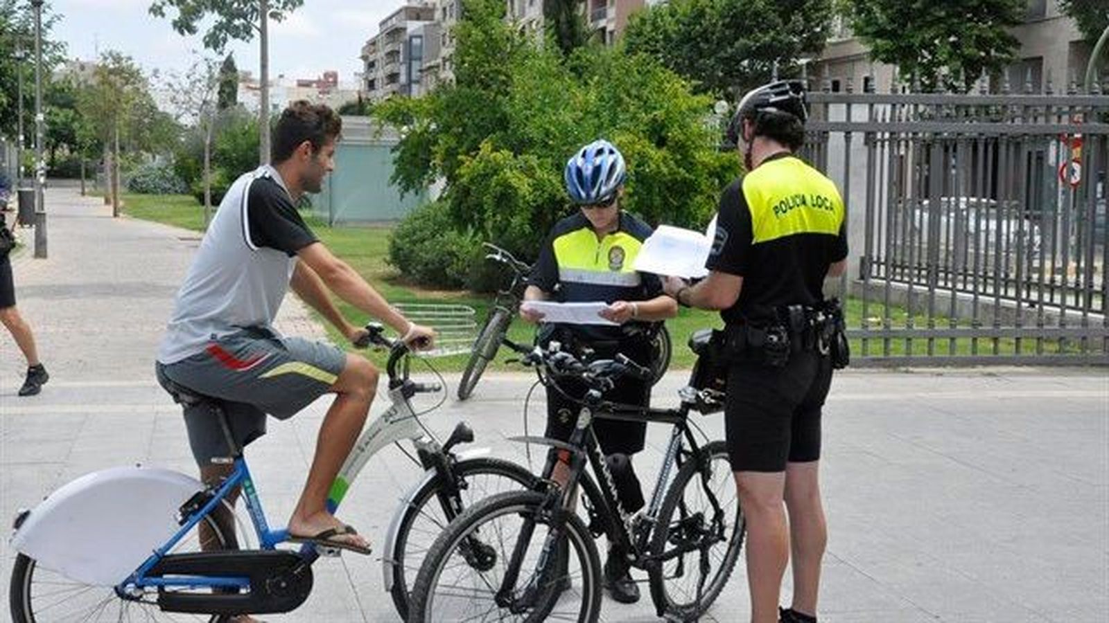 Se disparan las multas a ciclistas en Madrid