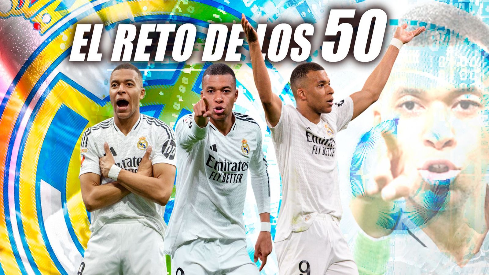 Mbappé persigue los 50 goles