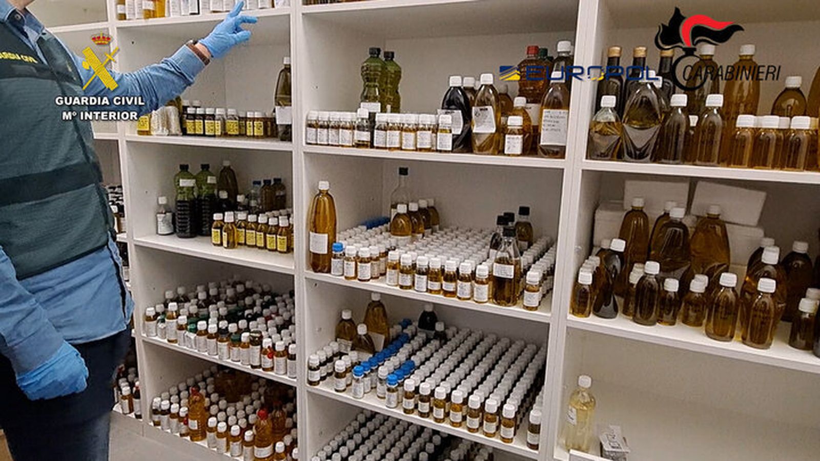 Operación contra el aceite de oliva adulterado
