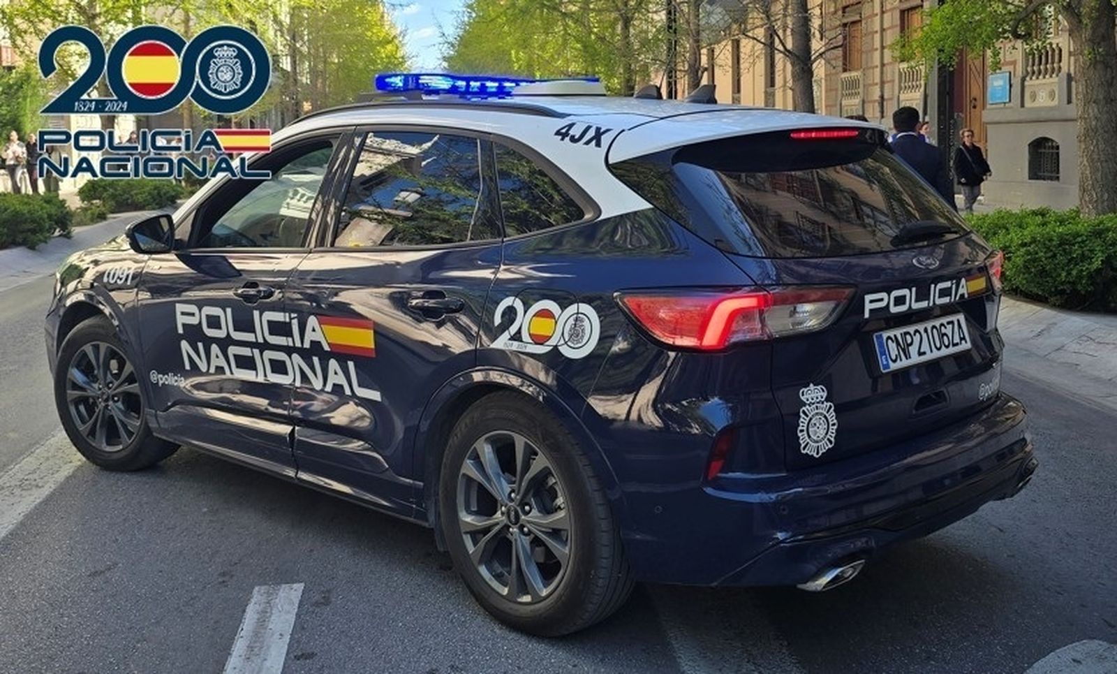 Coche de la Policía Nacional
