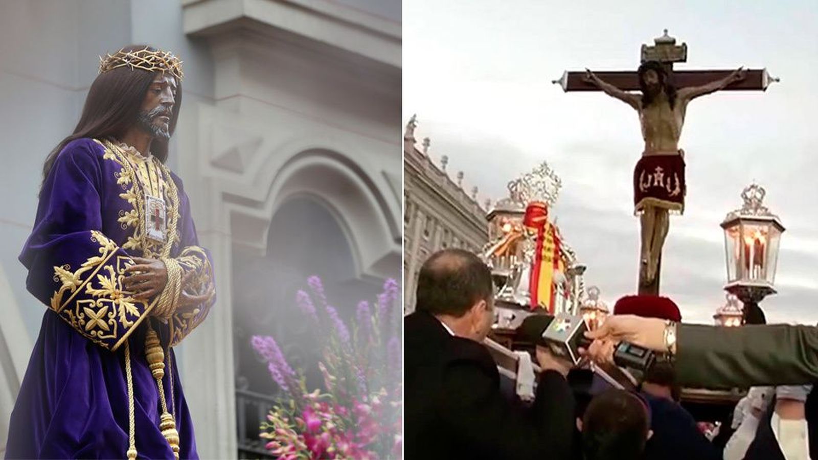 Semana Santa 2018: Jesús de Medinaceli y el Cristo de los Alabarderos, estrellas del Viernes Santo en Madrid