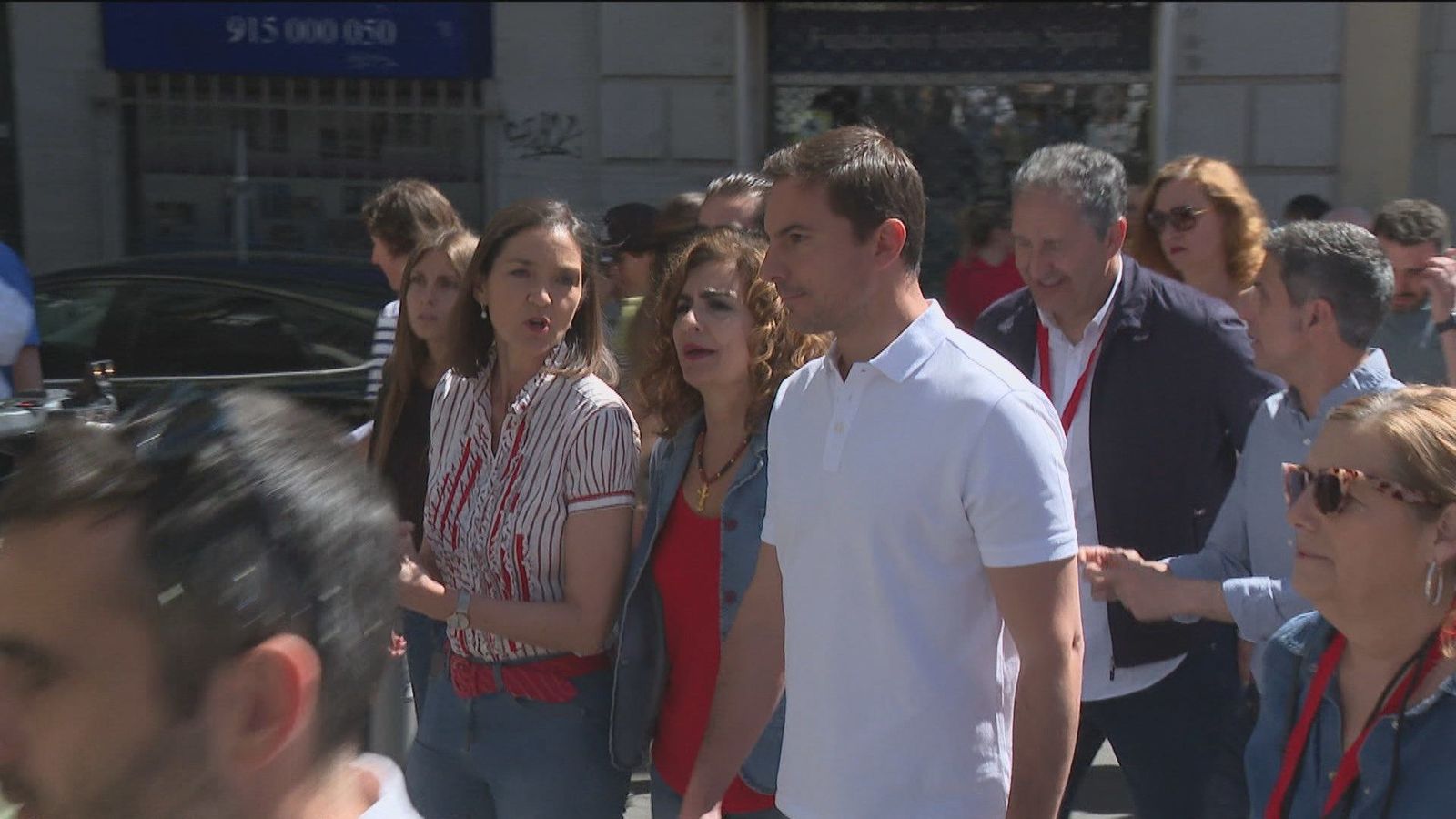 La precampaña electoral se centra en el Primero de Mayo