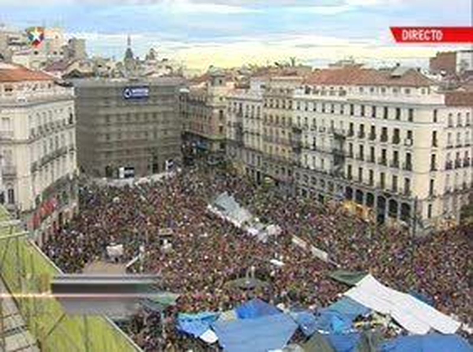 Una marea humana vuelve a llenar Sol por un cambio político y social
