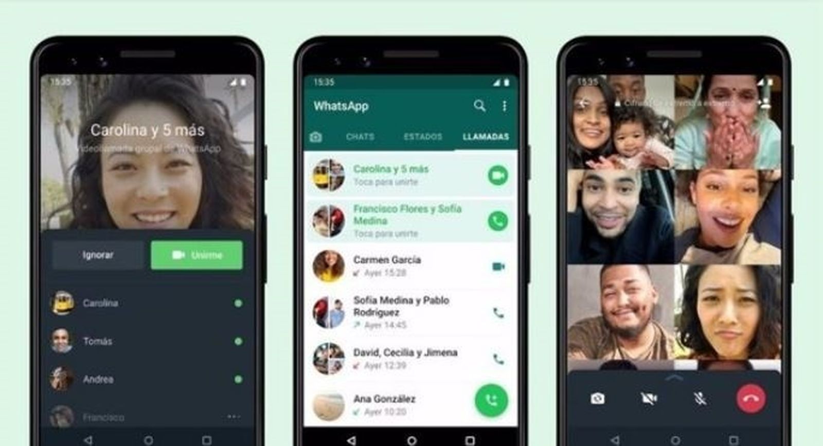 Aplicación WhatsApp