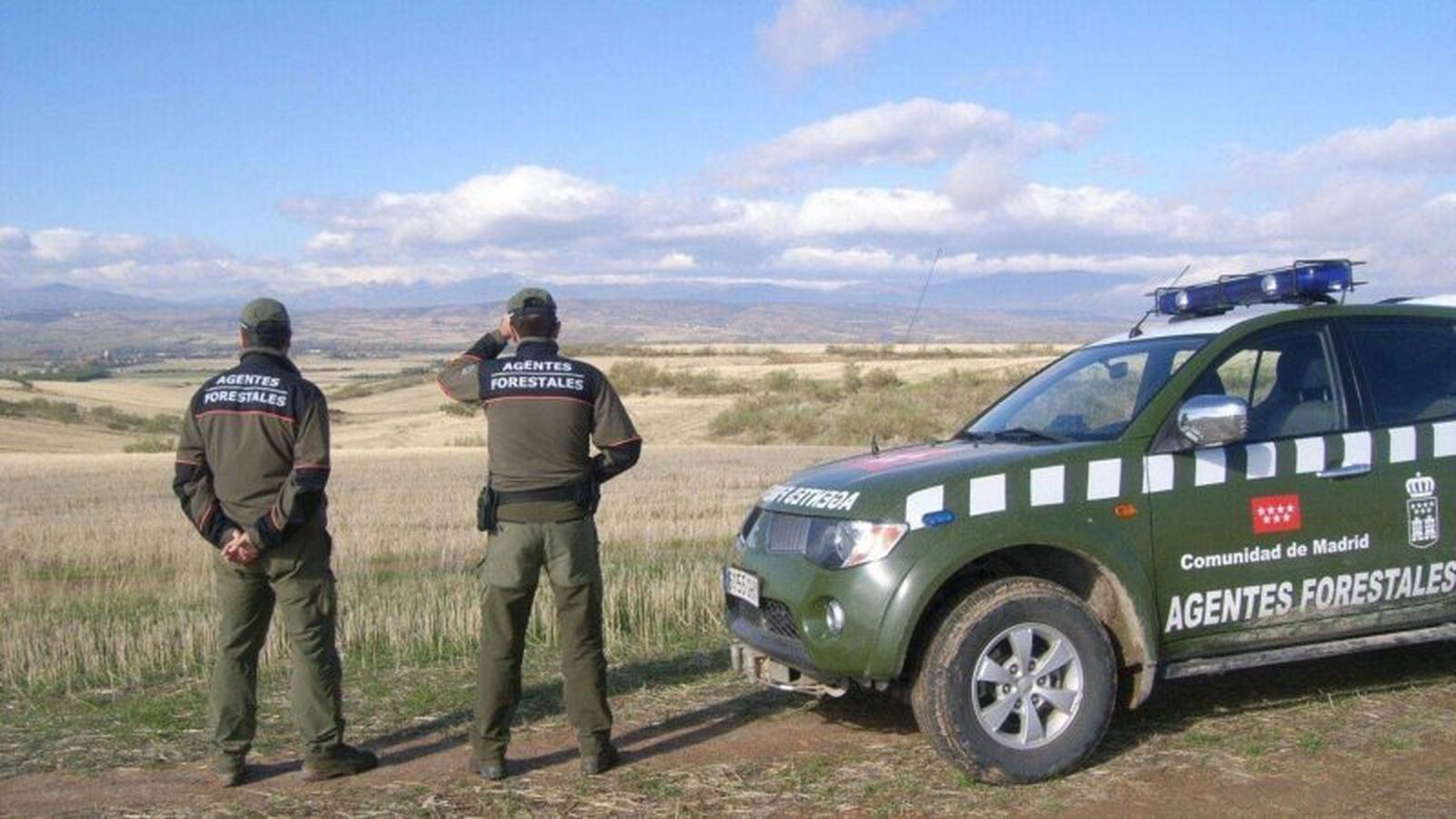 Agentes forestales de la Comunidad de Madrid