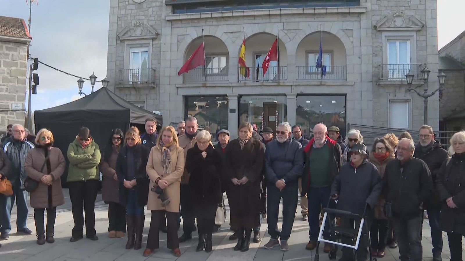 Silencio y homenaje en Alpedrete para 'Geni', víctima del Iryo en Adamuz