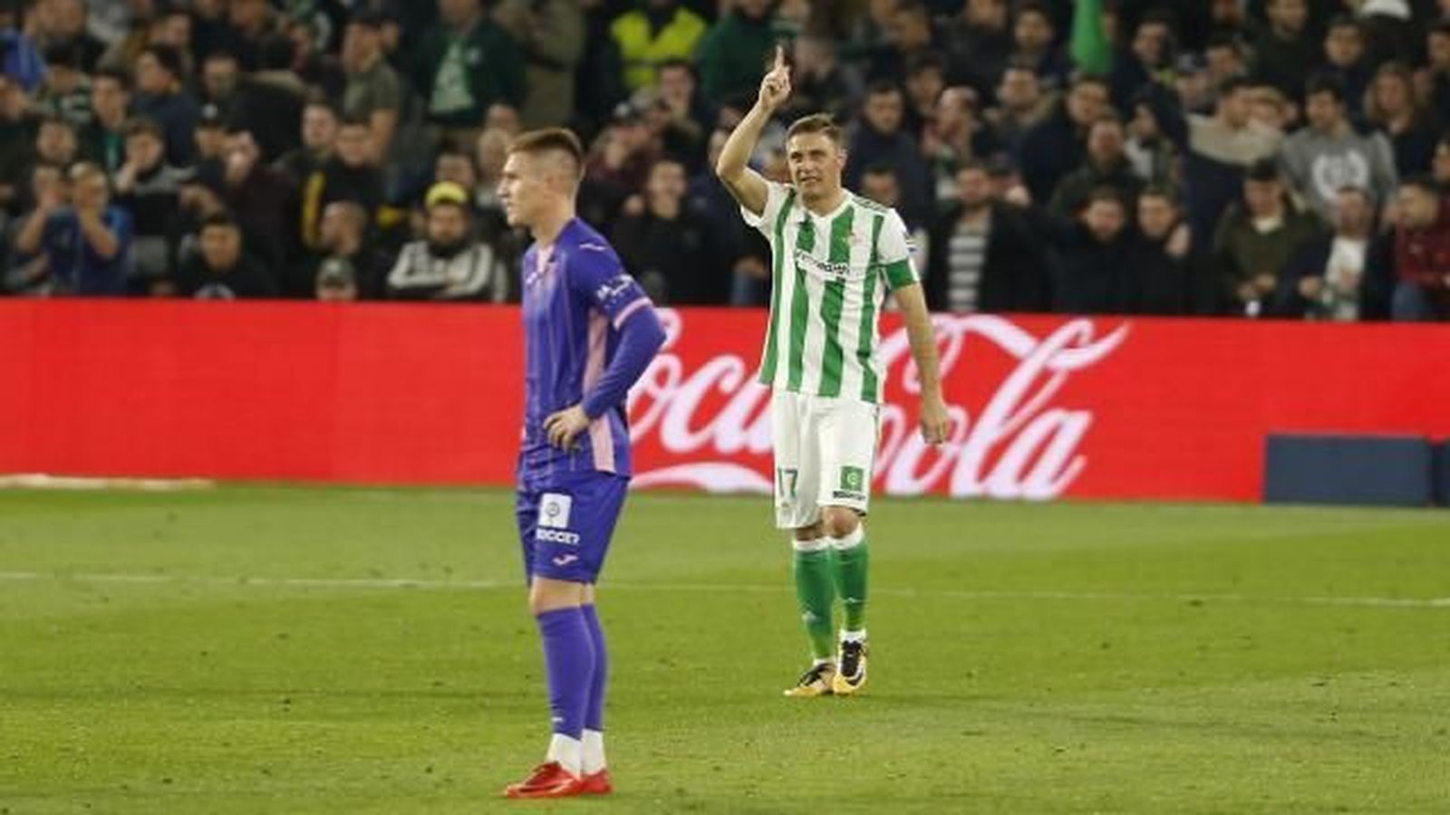 3-2. Un combativo Leganés hinca la rodilla ante el Betis