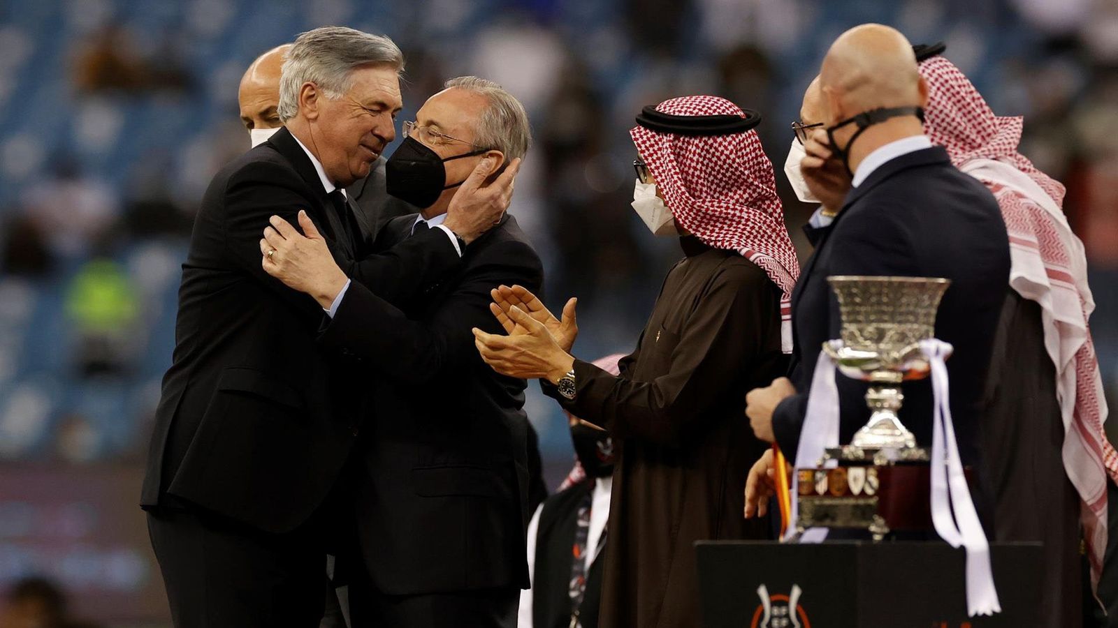 Ancelotti: "El título de la Supercopa es un impulso para seguir"