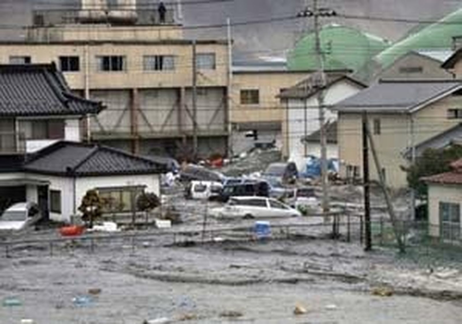 Espeluznantes imágenes del terremoto japonés