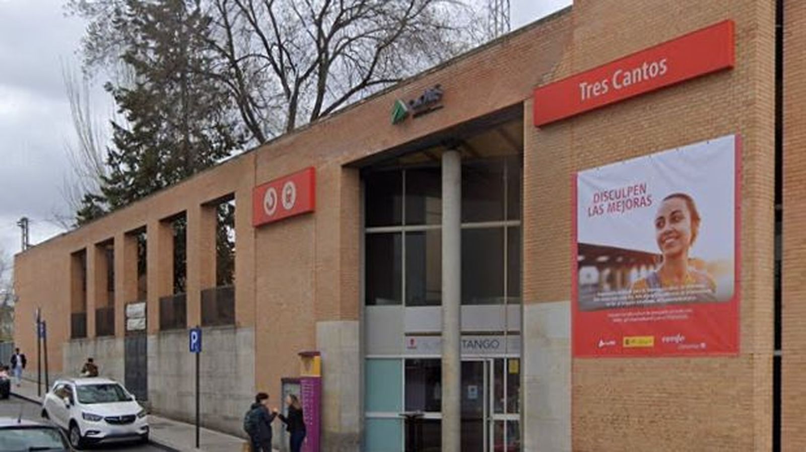 Actual estación de Cercanías de Tres Cantos