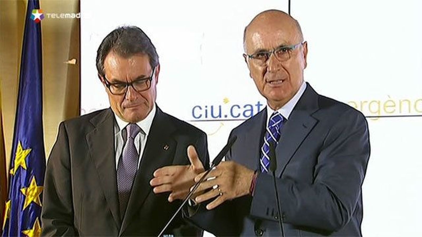 Duran abandona la secretaría general de CiU negando discrepancias con la consulta