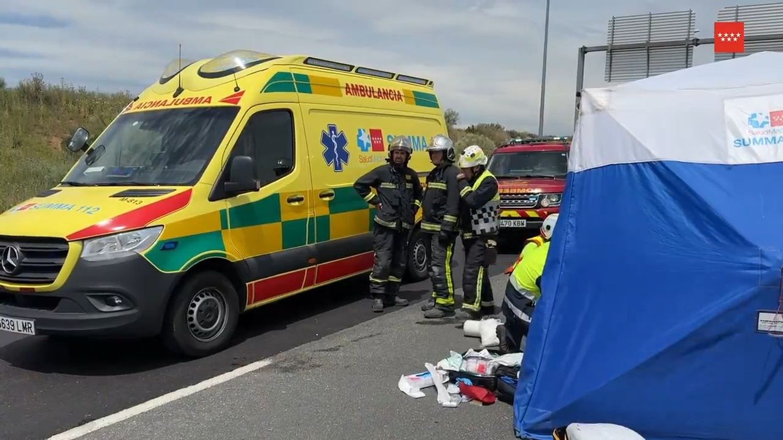 Muere un conductor en un accidente en la M-50
