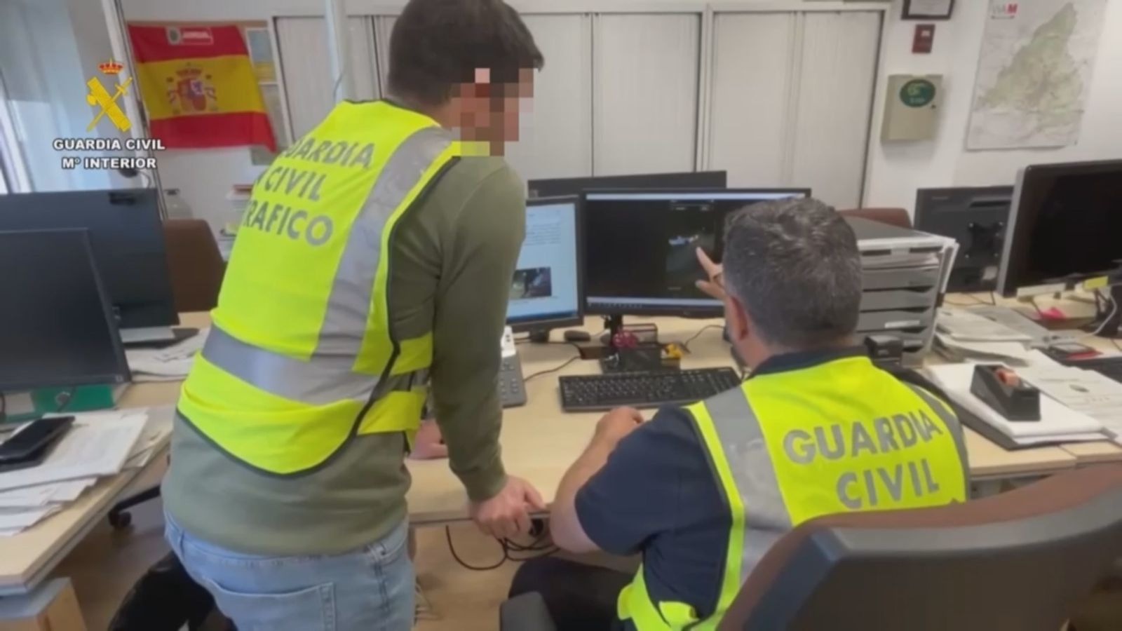Agentes de la Guardia Civil
