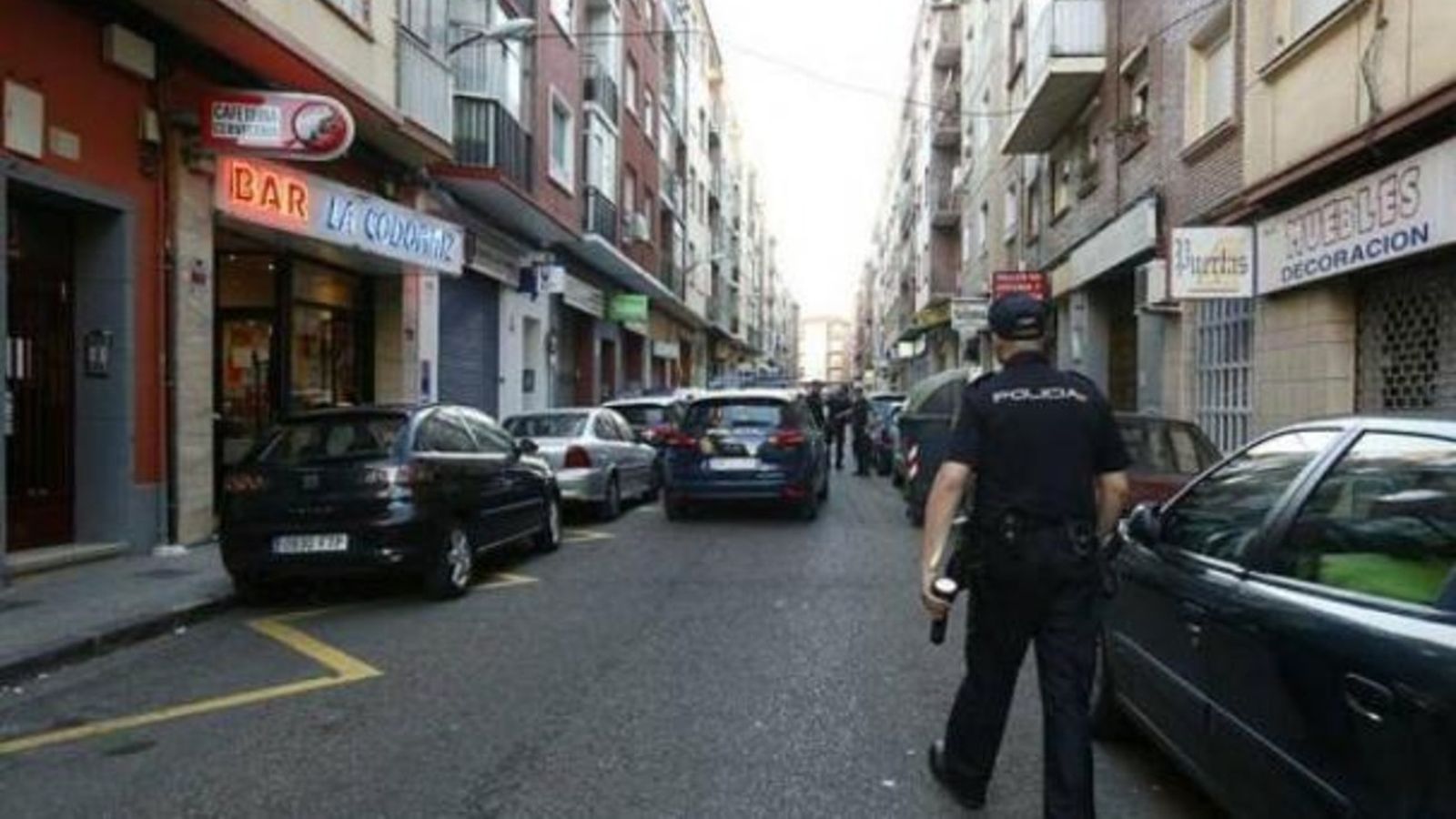 Calle Domingo Ram, en el barrio de las Delicias de Zaragoza