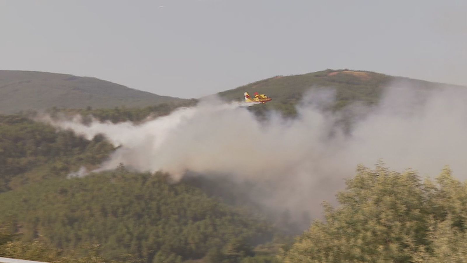 Incendio en Orense
