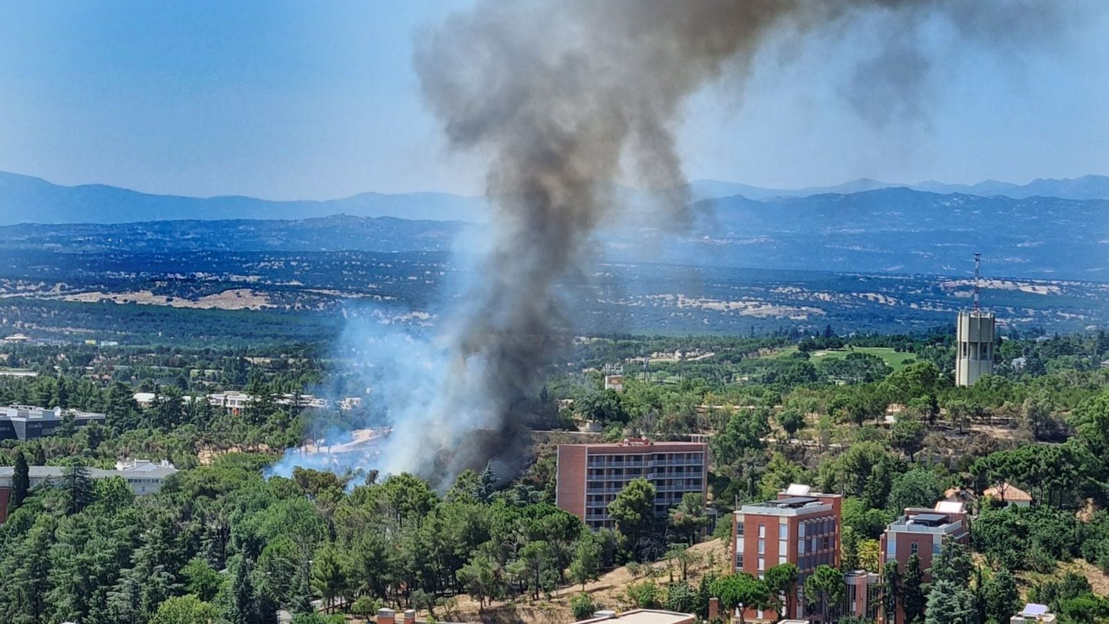 Incendio en CIU