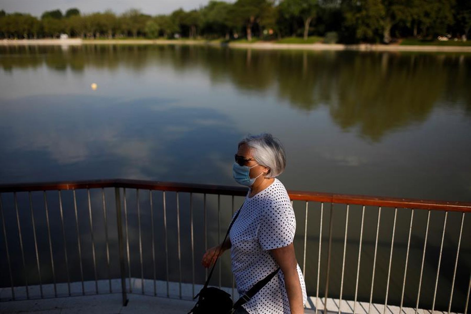 Un paseo al lado del lago de la Casa de Campo
