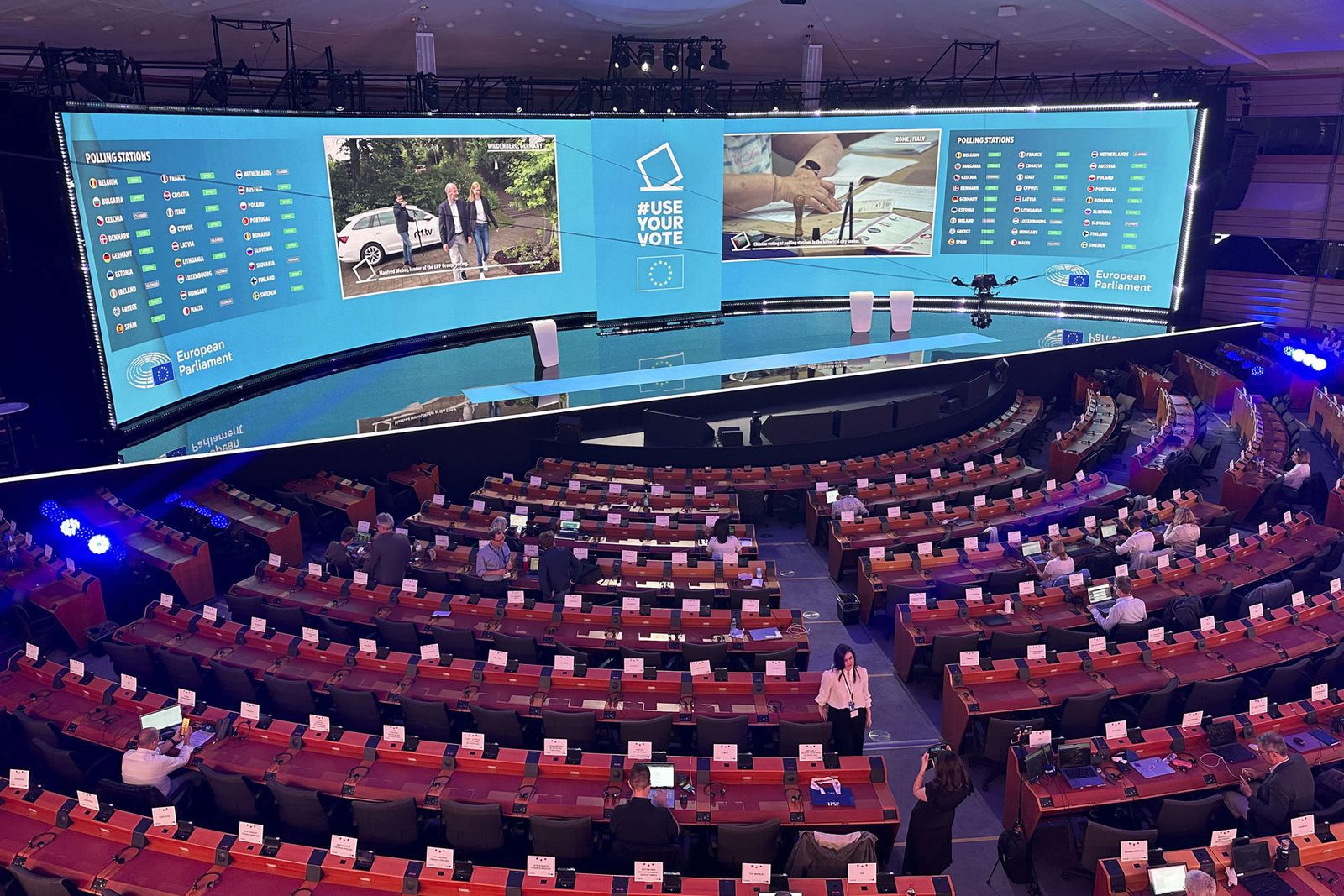 La sede del Parlamento Europeo en Bruselas