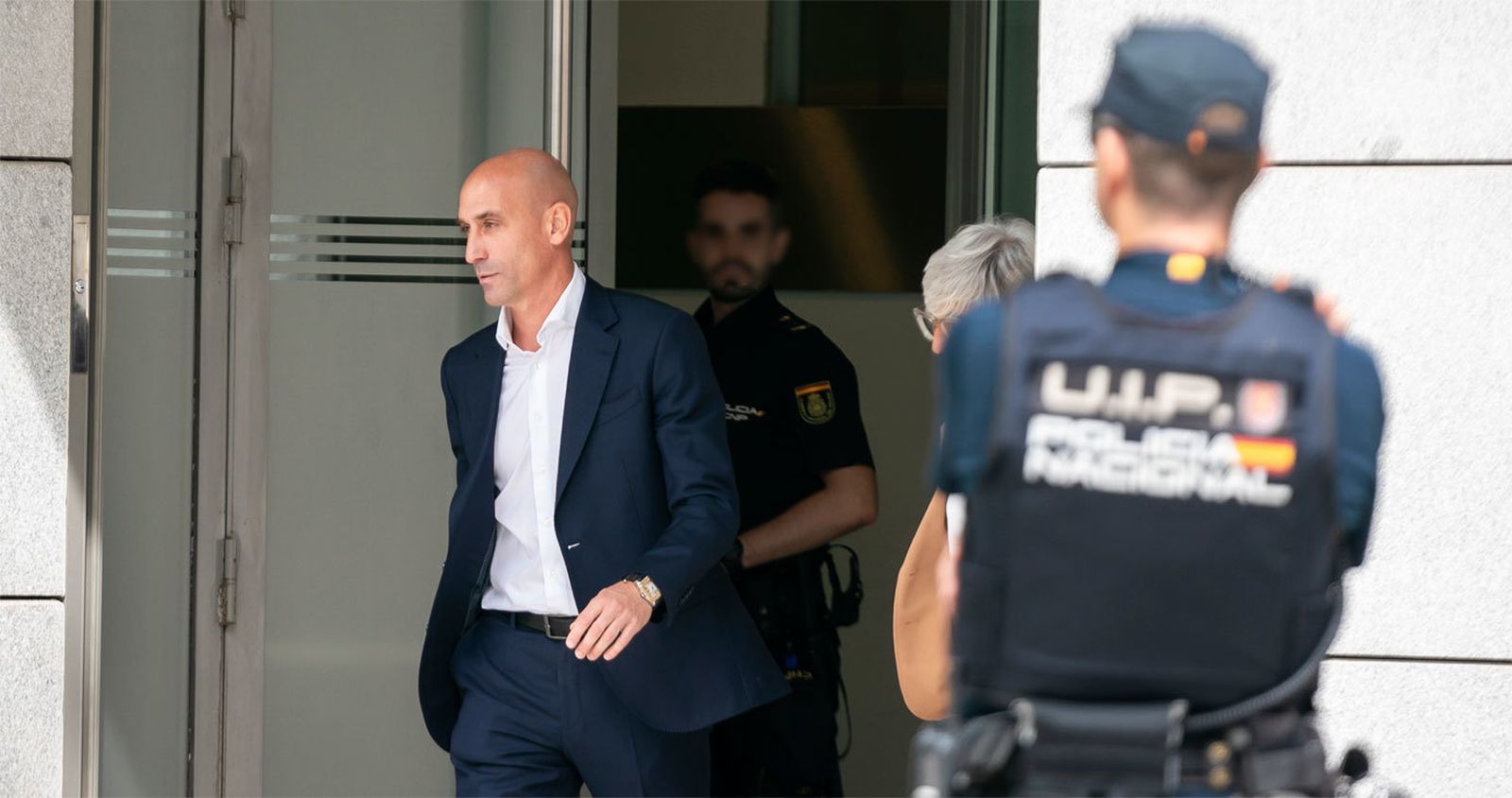 Luis Rubiales en la Audiencia Nacional (foto de archivo)
