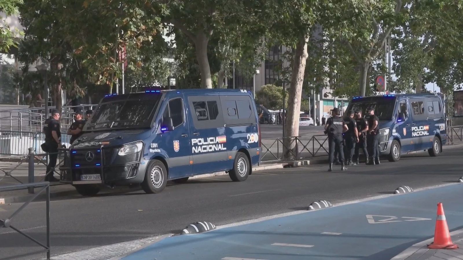 El PP acusa a la Delegación del Gobierno de crear un "circo" policial en la declaración de Begoña Gómez