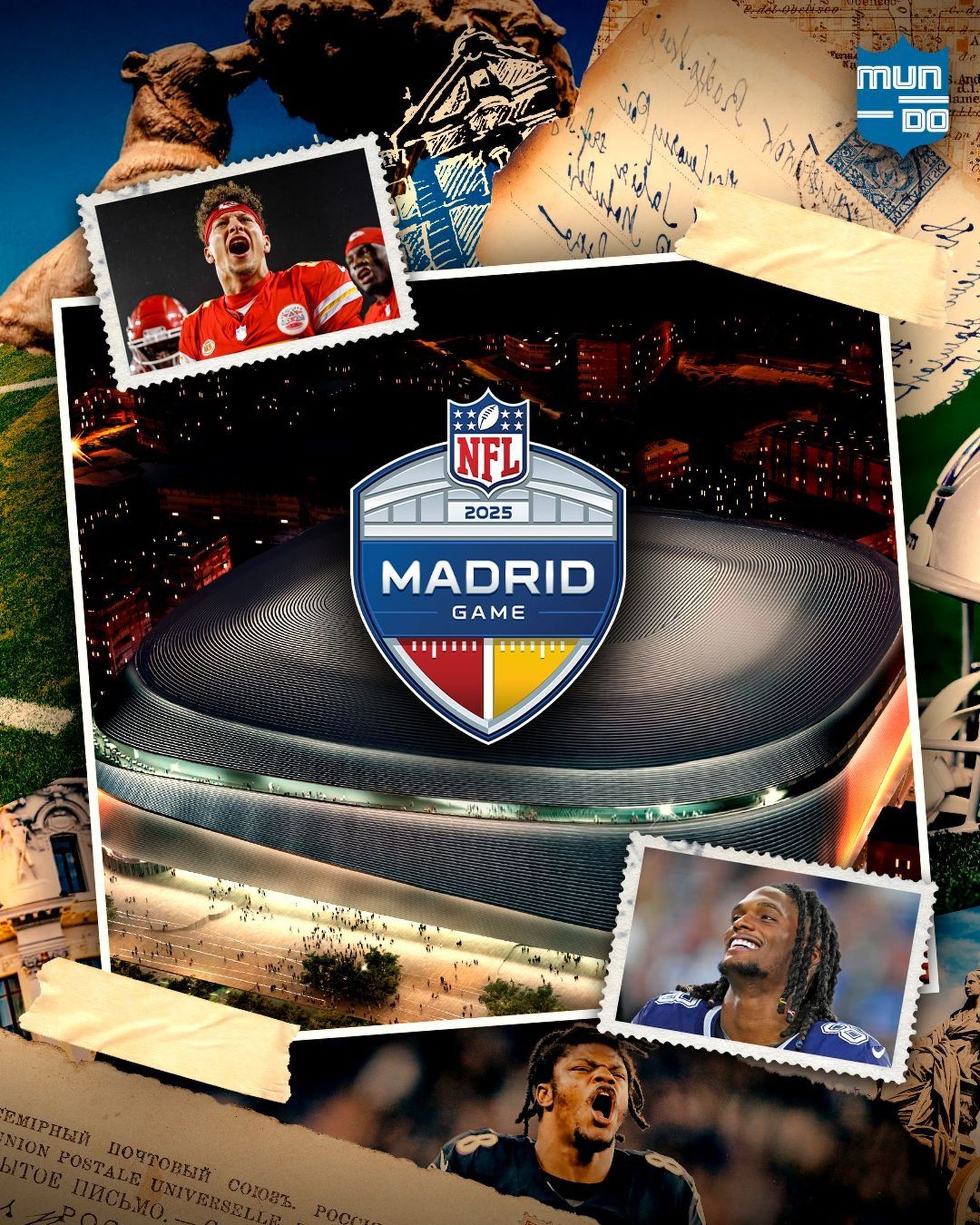 Madrid, sede de un partido de la NFL