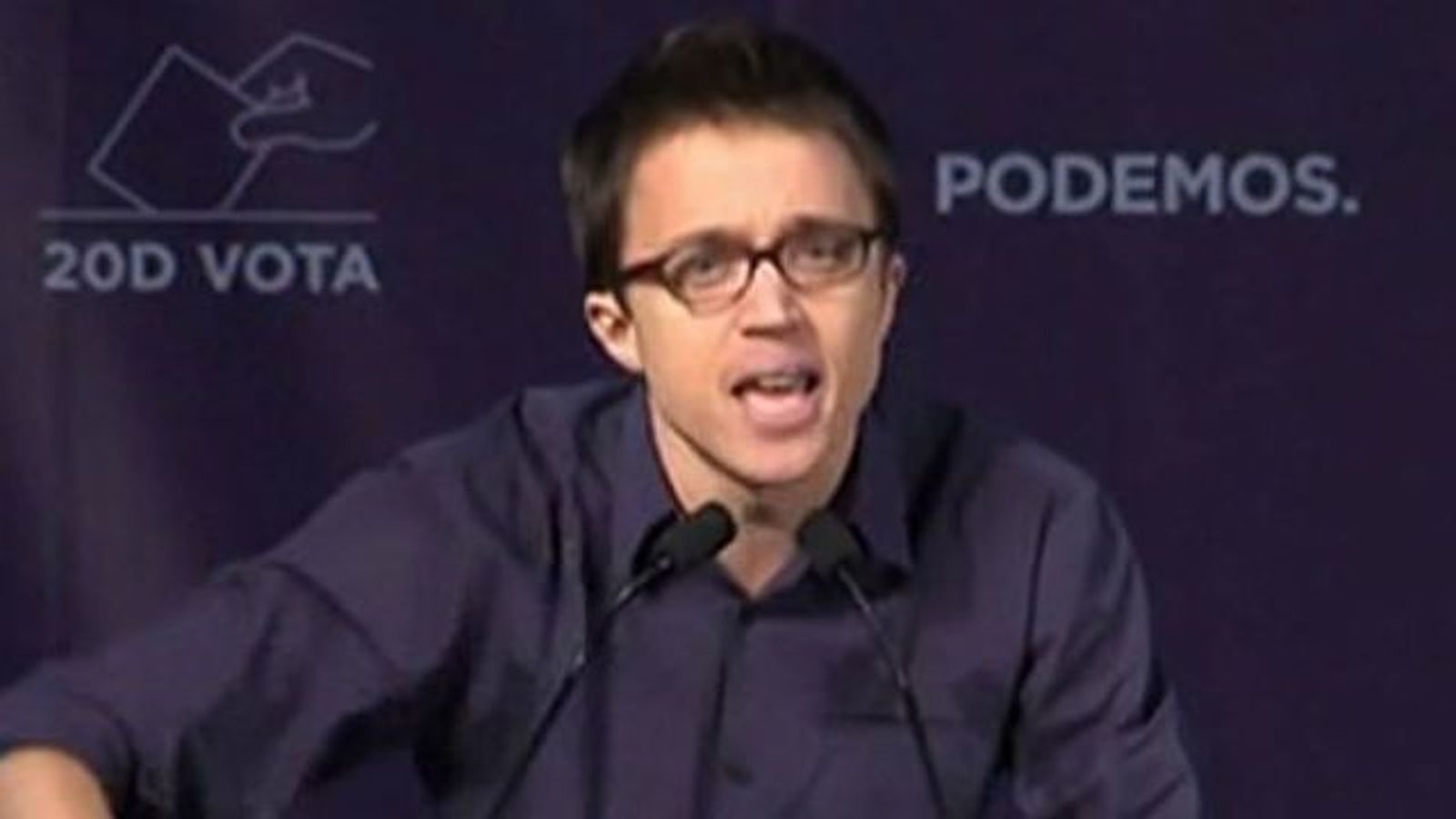 Podemos presume frente a PP y C's de tener "pueblo" frente a electorado