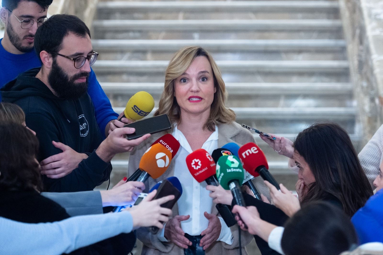 La portavoz del Gobierno, Pilar Alegría