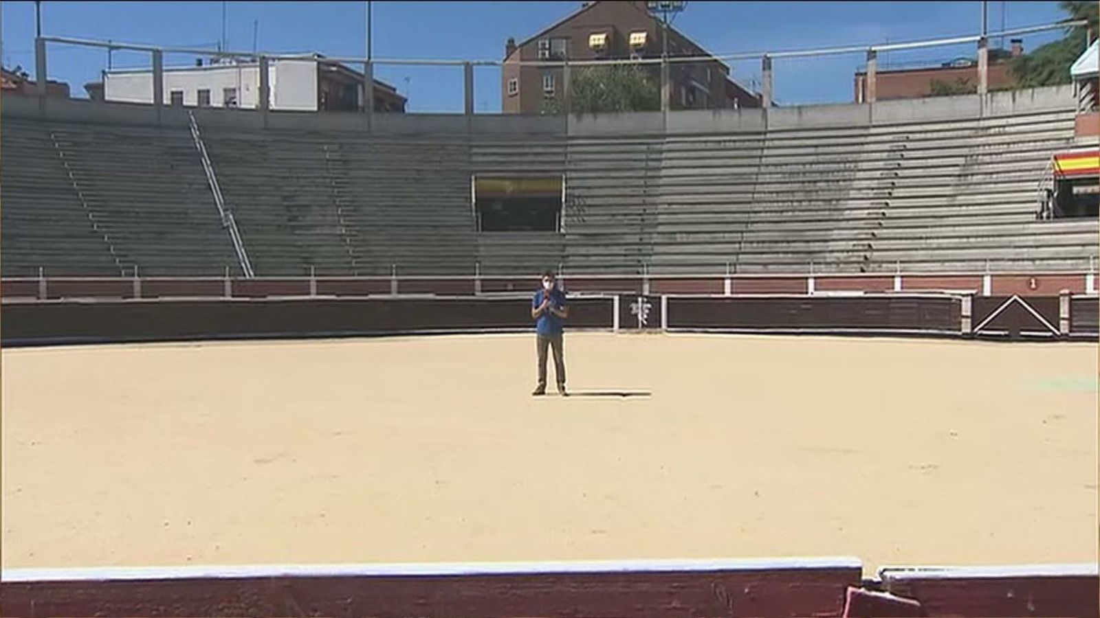 Una plaza de toros de la región