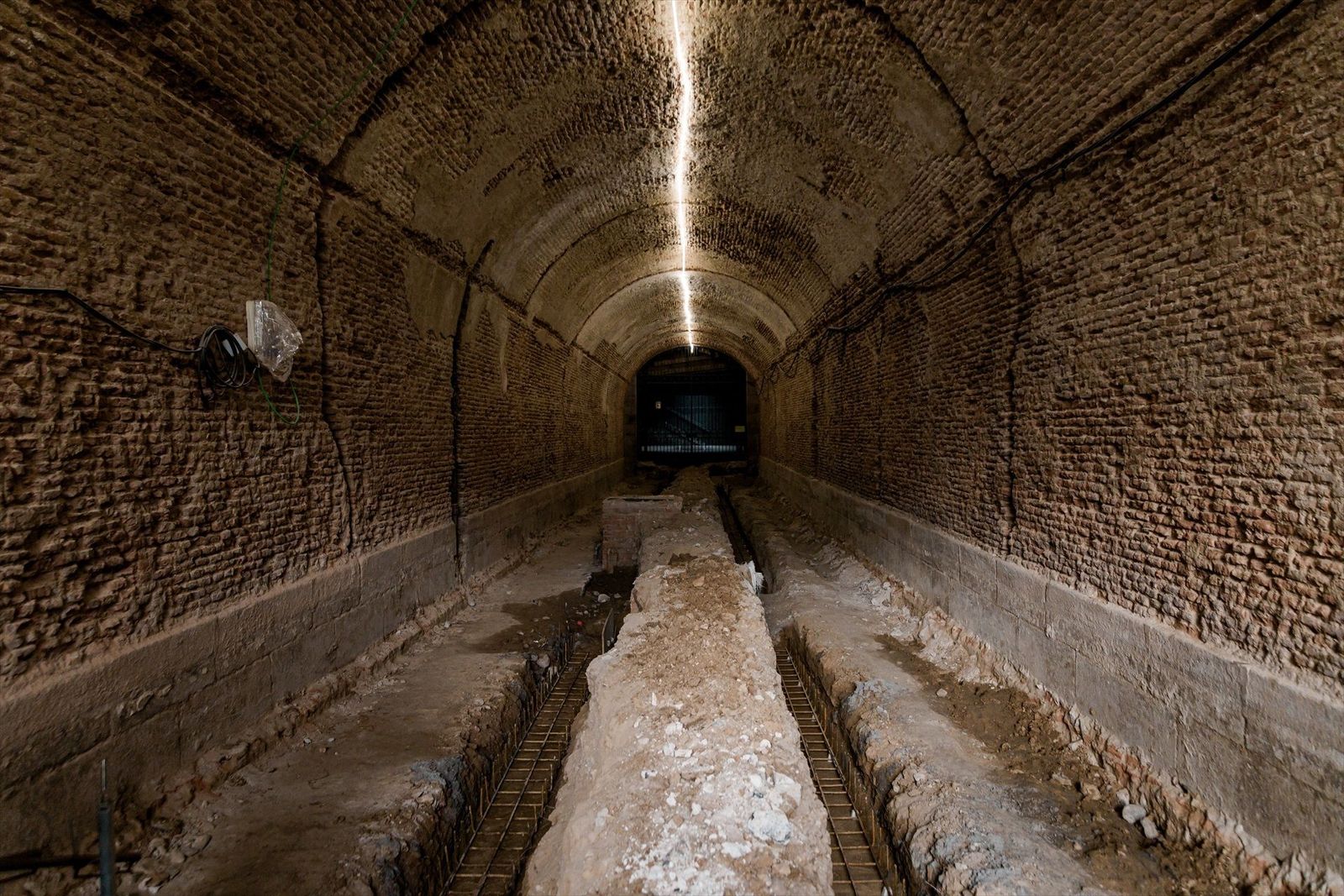 El Túnel de Bonaparte volverá a reabrirse completamente con las reformas de Patrimonio Nacional y Cibeles