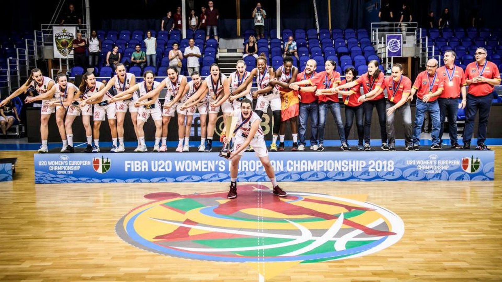 69-50. España, campeona de Europa sub'20 tras aplastar a Serbia