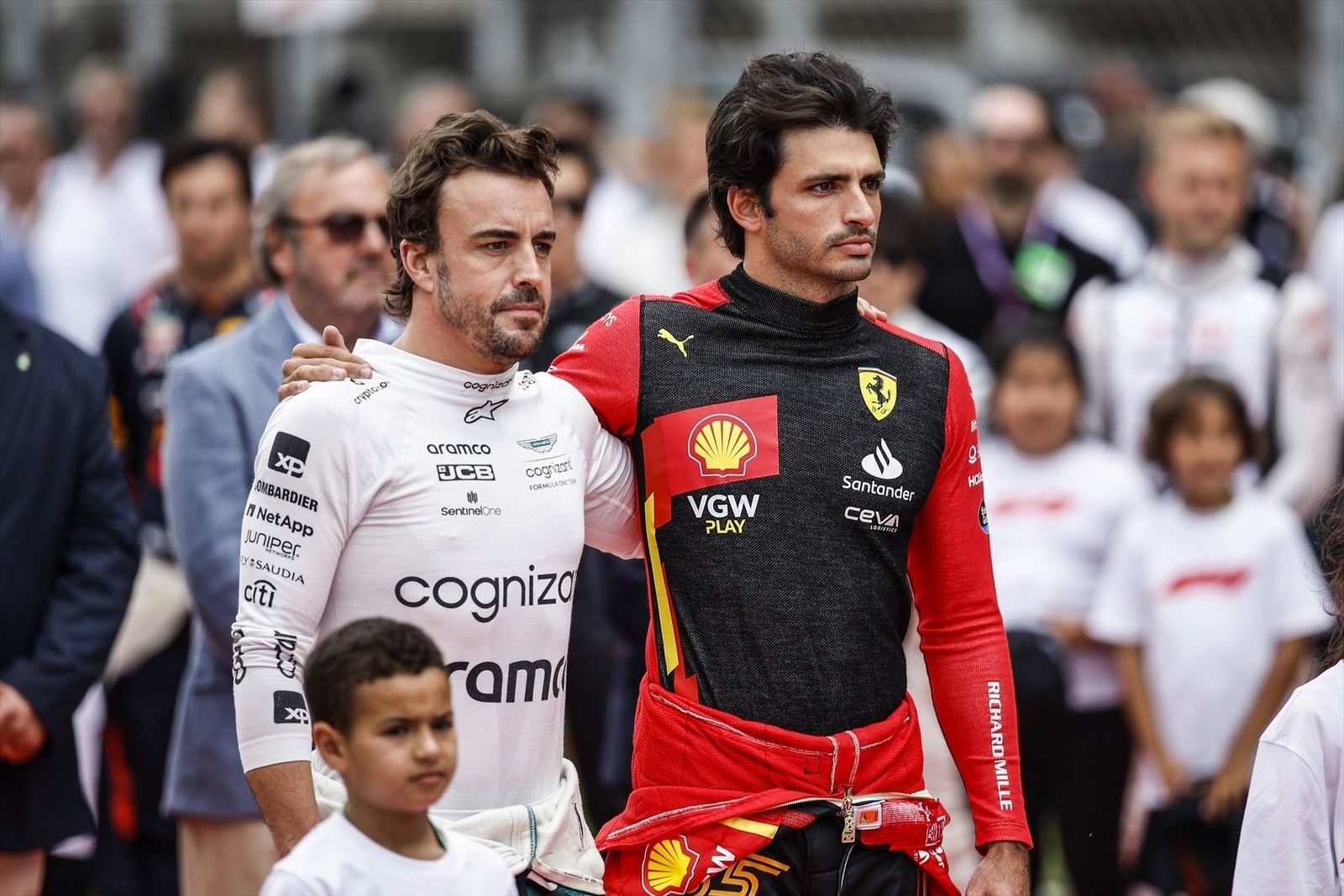 Fernando Alonso y Carlos Sainz Jr. podrían estar enfrentados por Melissa Jiménez