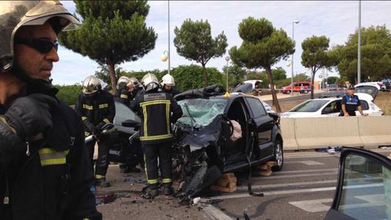 Dos jóvenes mueren en un accidente de tráfico en Alcobendas