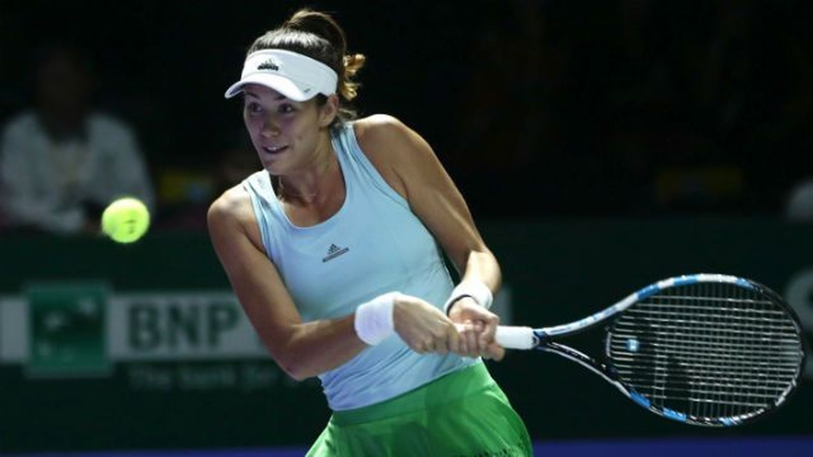 Pliskova vence a Muguruza en su debut en el Masters
