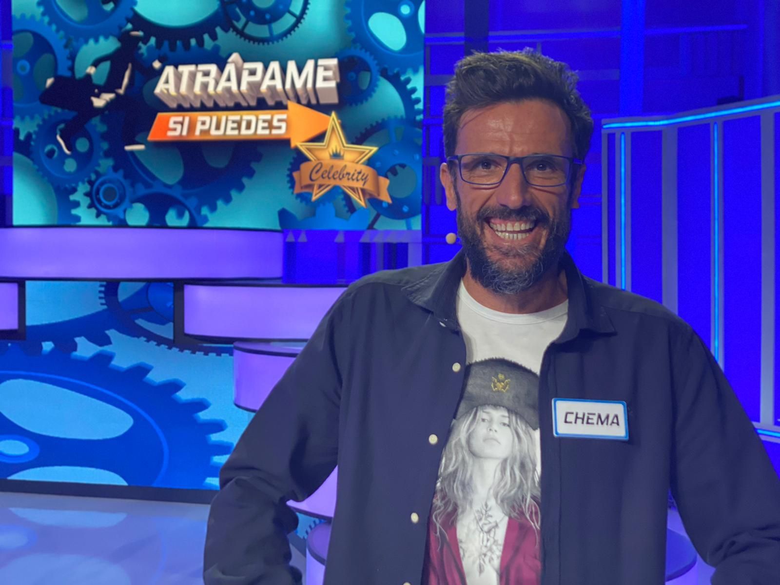 Chema Martínez en 'Atrápame si puedes Celebrity'