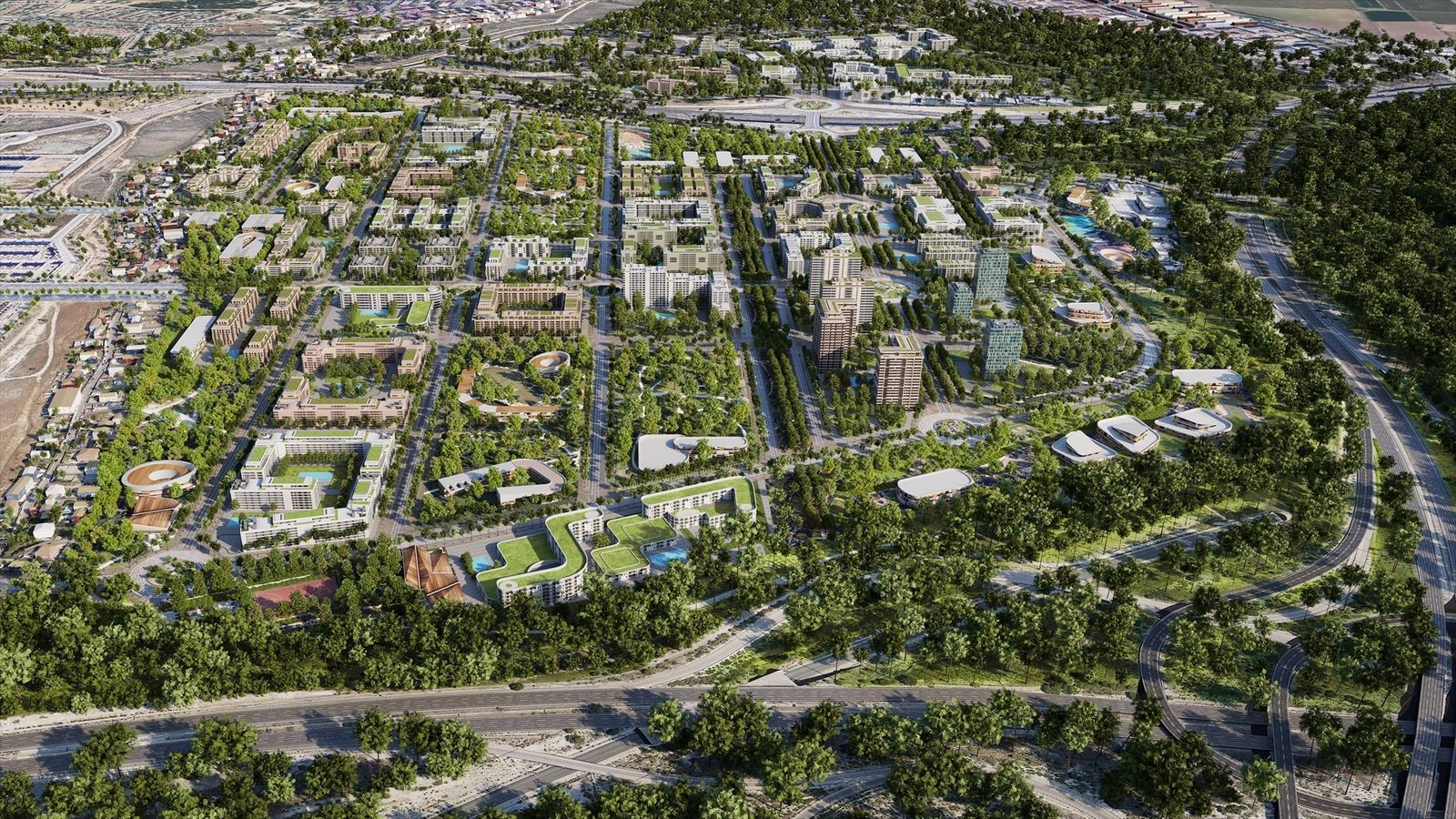 Proyecto de urbanización en Los Cerros