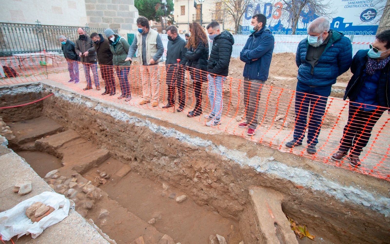 La excavación arqueológica de la plaza de los Santos Niños de Alcalá de Henares