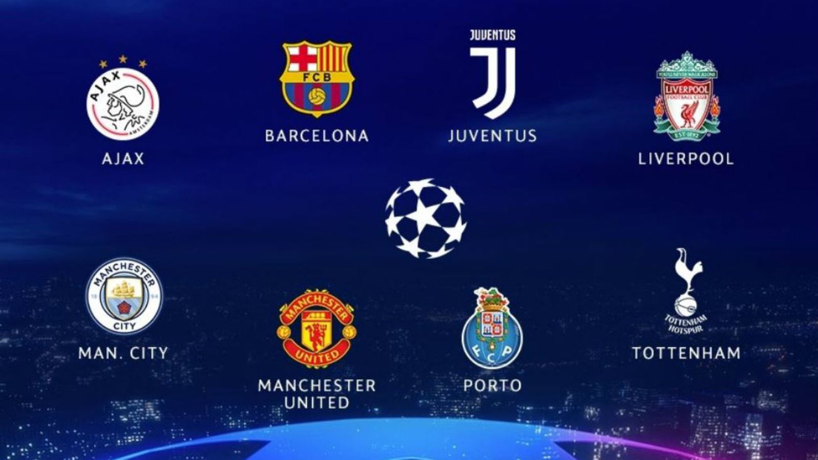 Equipos clasificados para cuartos de final