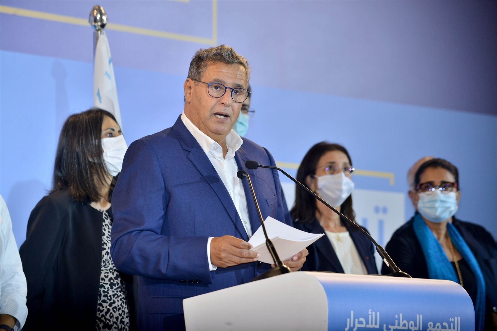 El primer ministro de Marruecos, Aziz Ajanuch