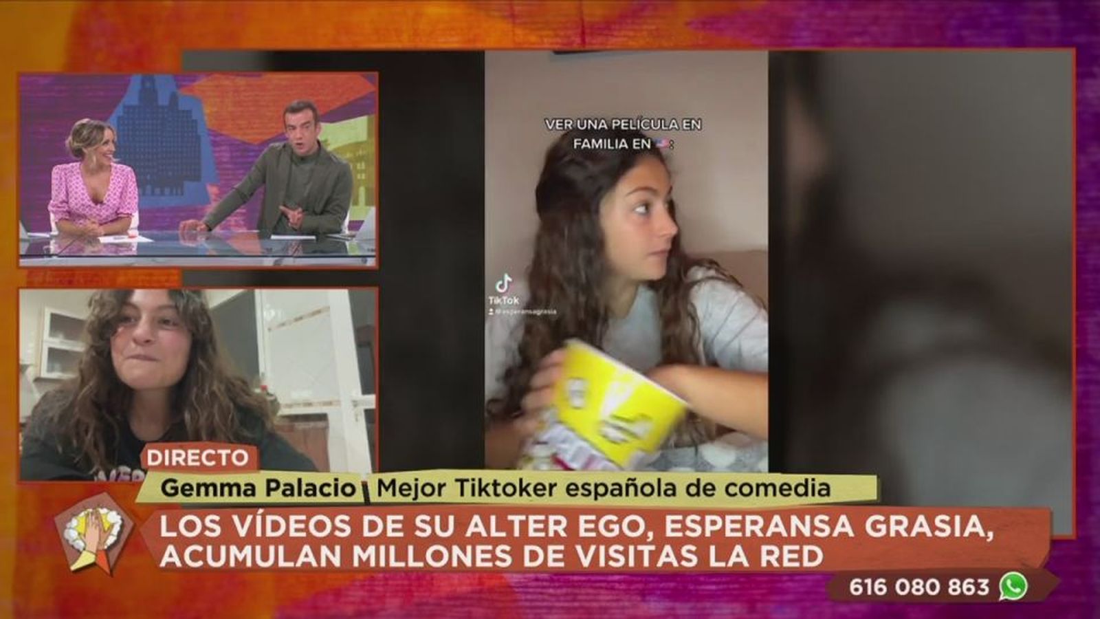 Esperansa Grasia, influencer para hacernos reír