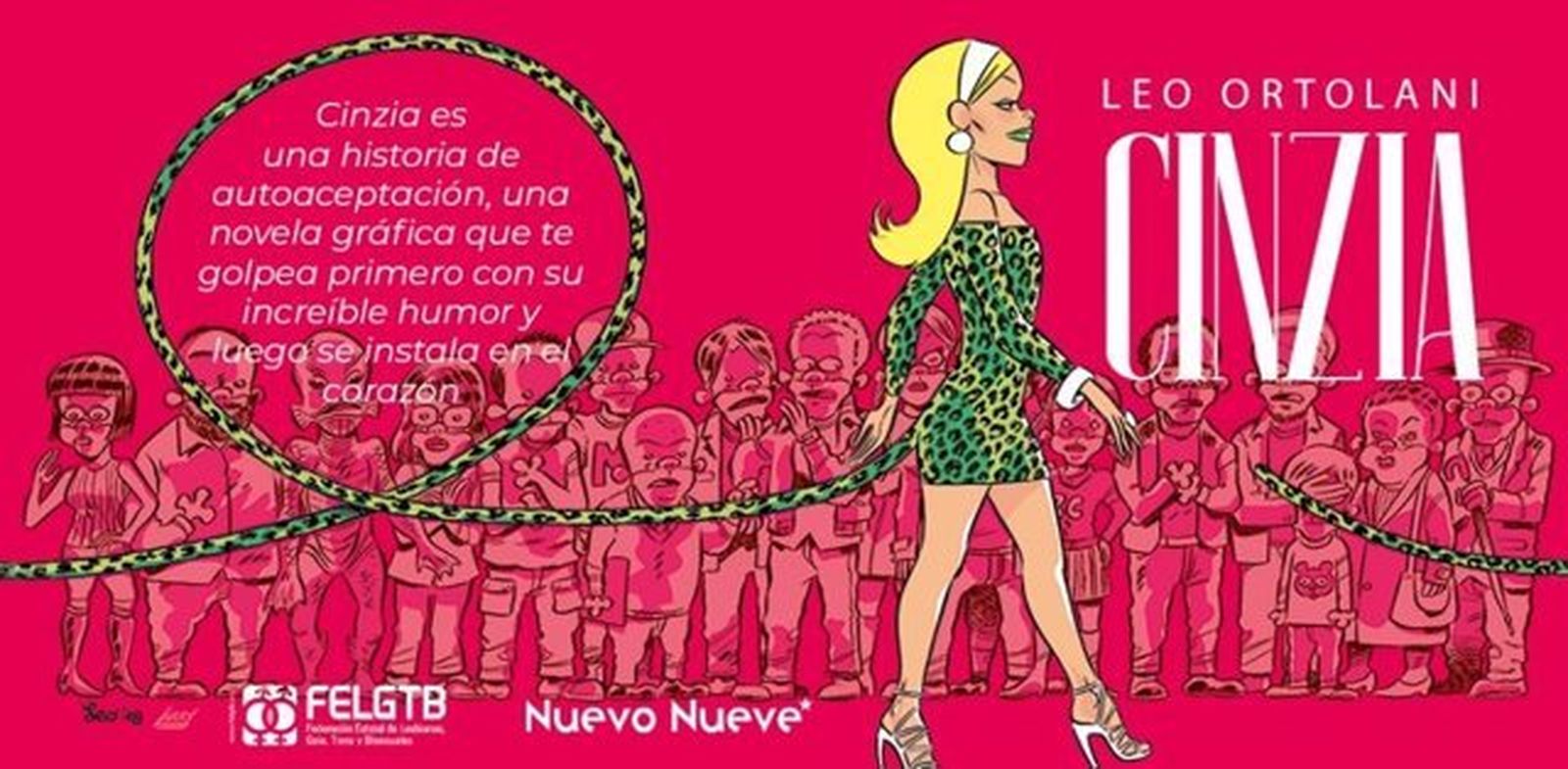 Cinzia, un cómic contra la transfobia en clave de humor