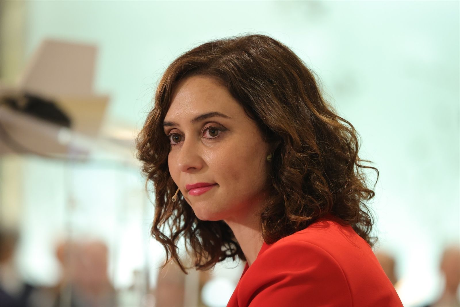 La presidenta de la Comuniad madrileña, Isabel Díaz Ayuso, se reafirma en su petición de ilegalizar a Bildu