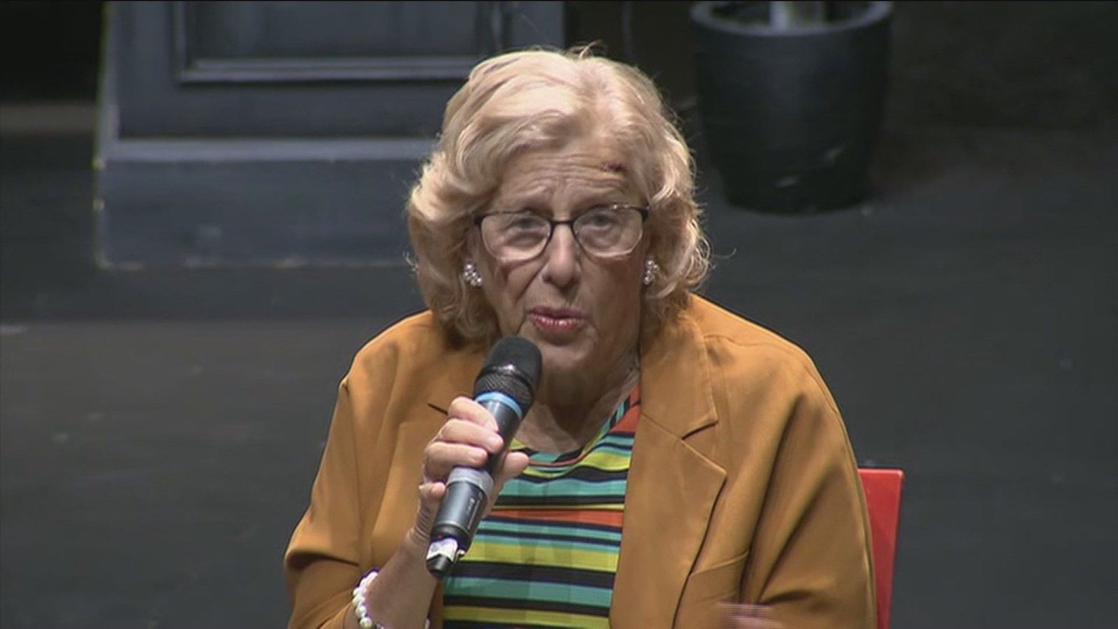 La alcaldesa de Madrid, Manuela Carmena
