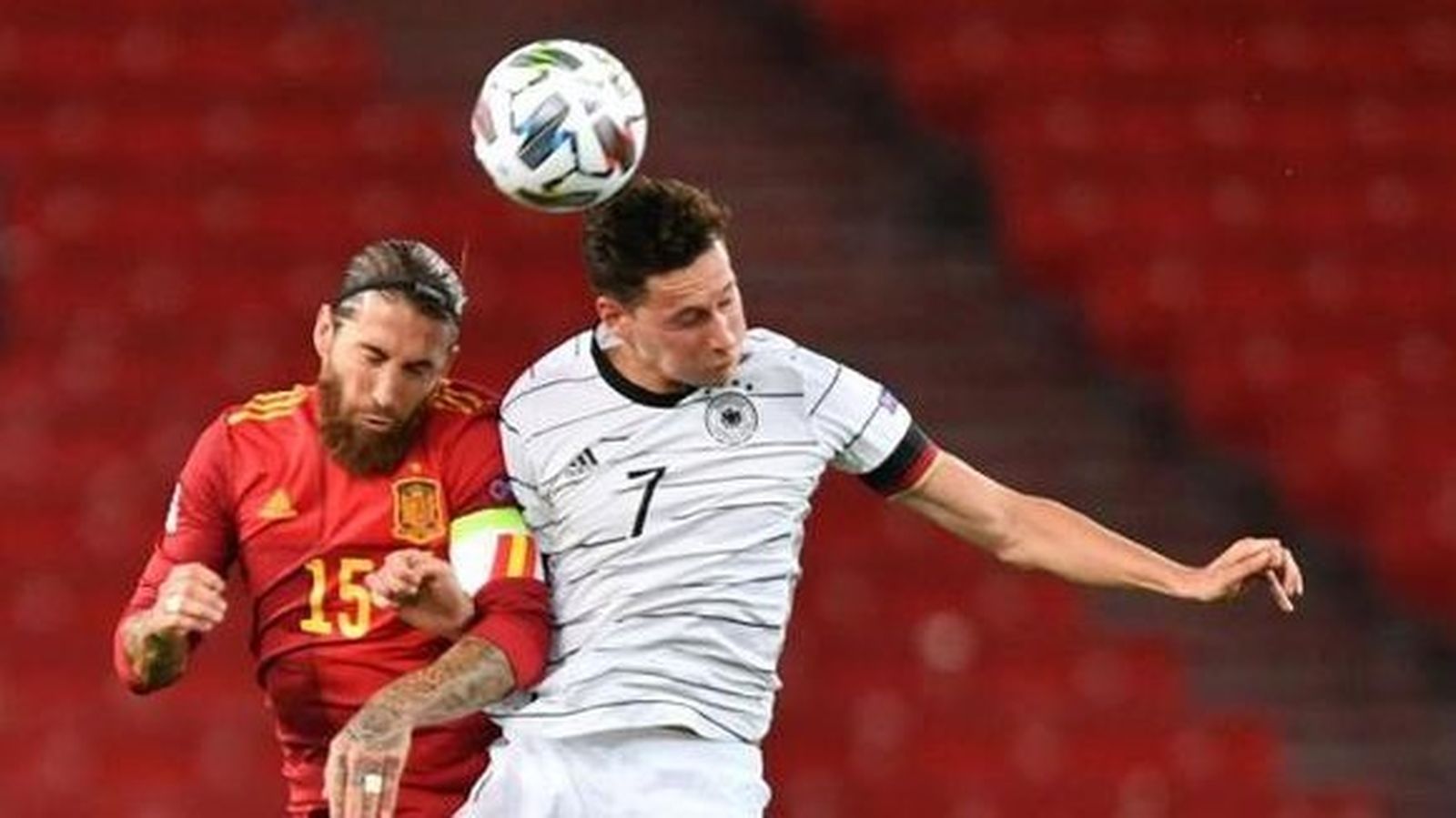 Sergio Ramos ante Alemania