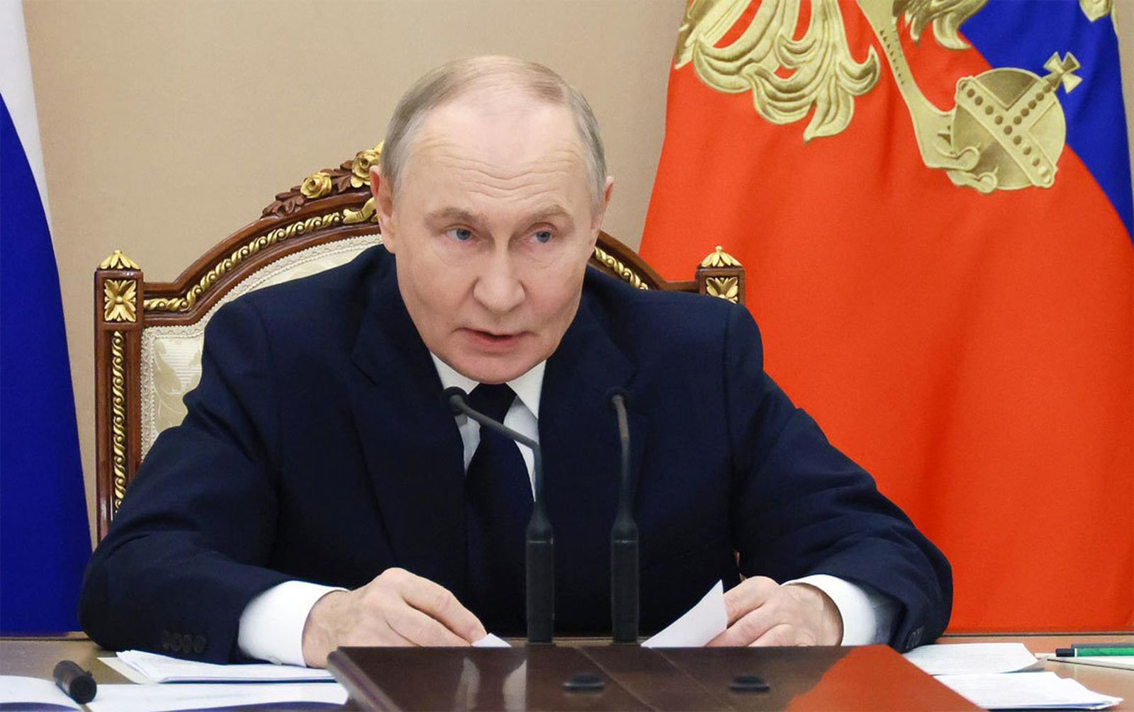 Vladimir Putin, presidente de Rusia