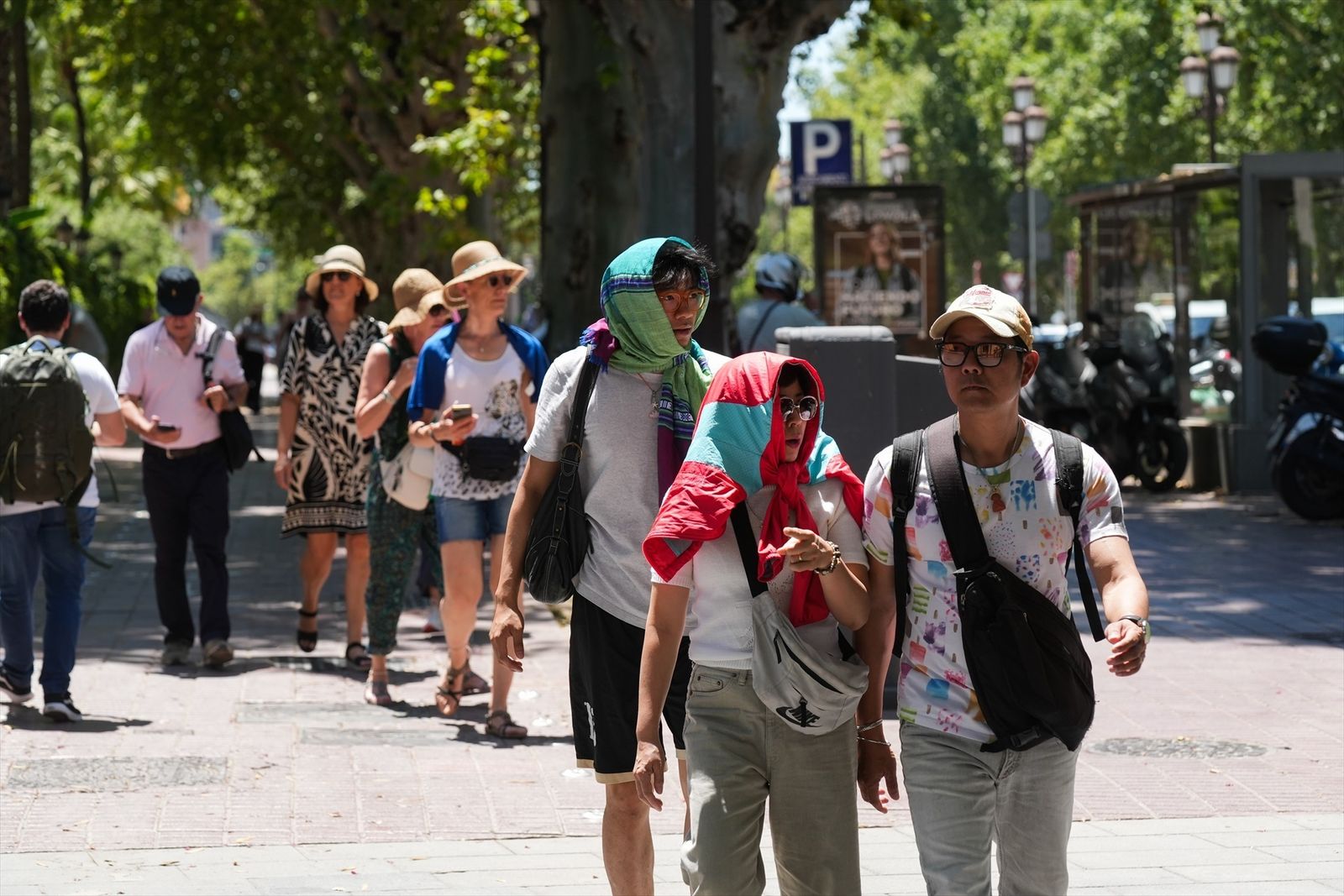 Turistas extranjeros